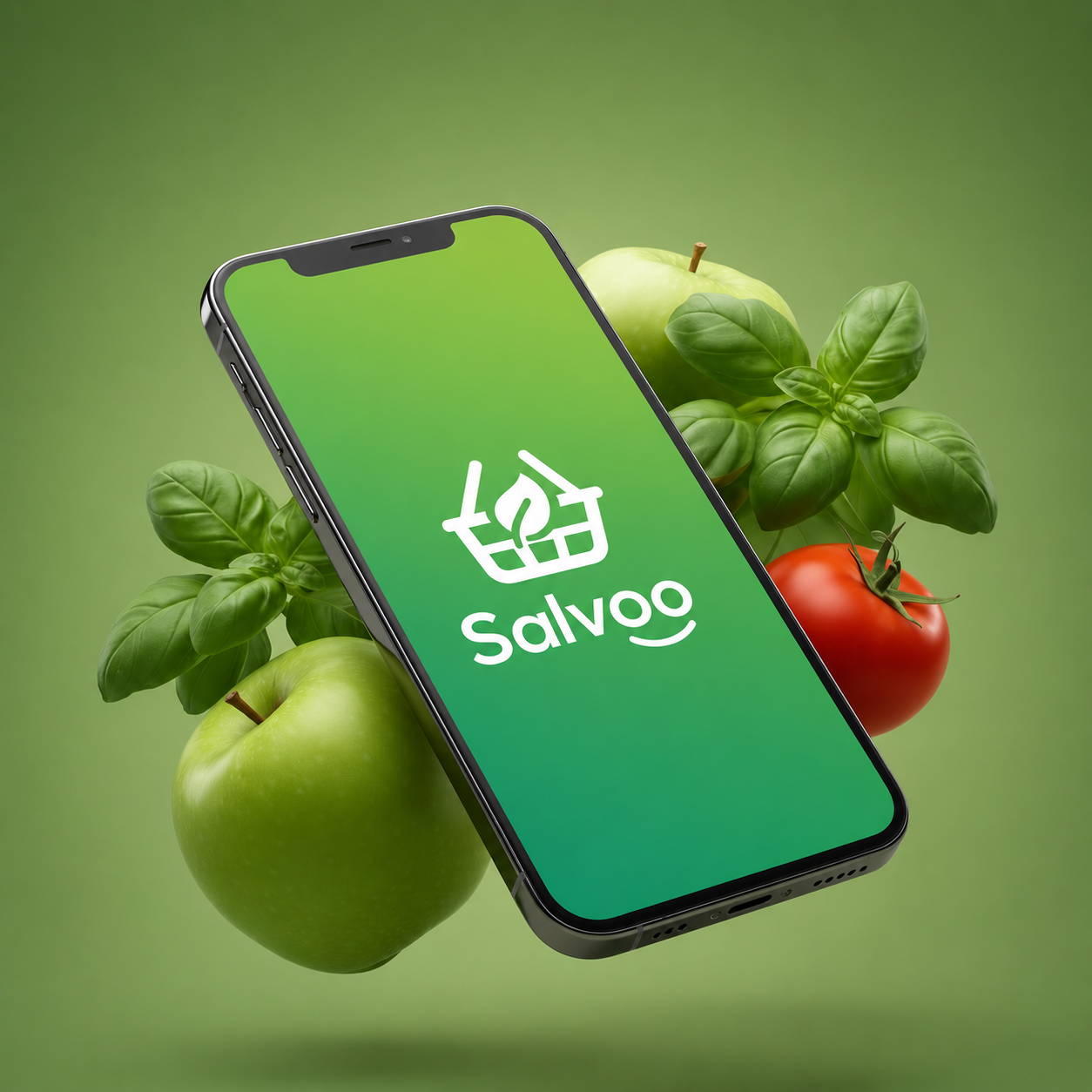 Aplicativo Salvoo exibindo produtos sustentáveis